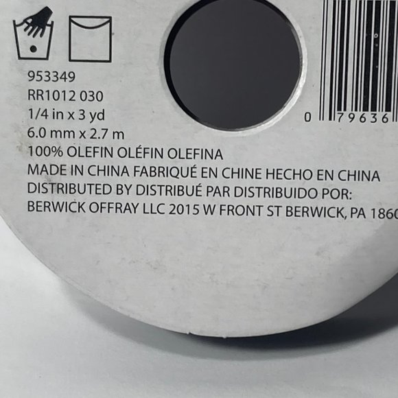 Black Ric Rac Trim Ribbon Offray 12 Rolls Craft Scrapbook Card Making Gifts - Picture 10 of 11